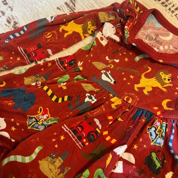 Little Sleepies OG WIZARDING WORLD HARRY POTTER Twirl Bamboo Dress 6-12 Months - Picture 4 of 4